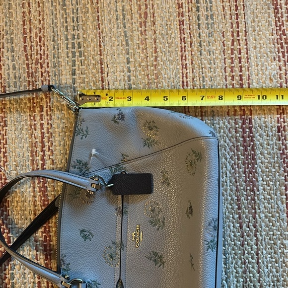 NWOT COACH “Prairie Satchel” with Meadow Prairie print - Picture 9 of 17